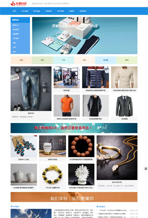 服装饰品网站请找俍辰科技